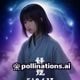 萝莉次元平台创始人次元星的工作照，专注于ACG文化研究的年轻创作者，背景为满是动漫海报的工作室